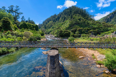 卡兰哈克峡谷的吊桥