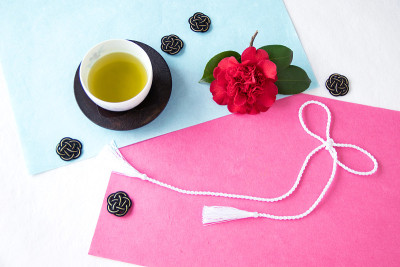 绿茶和红茶花