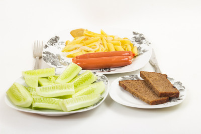 桌上的午餐
