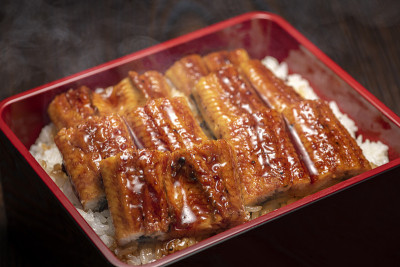 Una-juu。烤鳗鱼饭日本方盒餐具