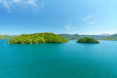 穿过库克海峡的渡轮，新西兰3