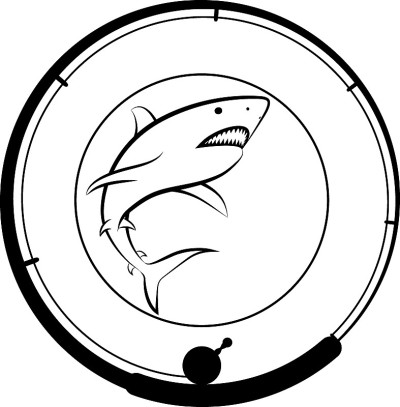 钓鱼的徽章