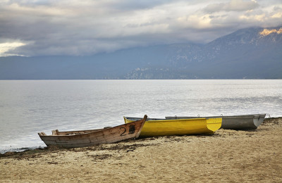 波格拉迪海滩Albania