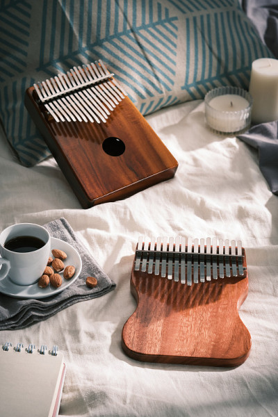 Topview Kalimba，非洲原声乐器。克林巴琴的概念。