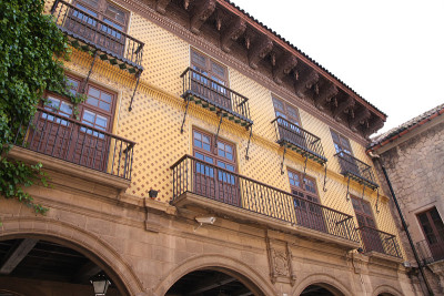 Poble Espanyol，西班牙巴塞罗那的西班牙村庄