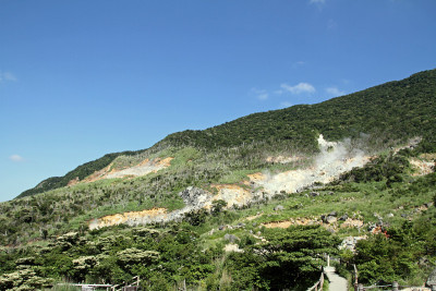 Owakudani、温泉