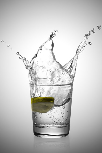 苏打水溅