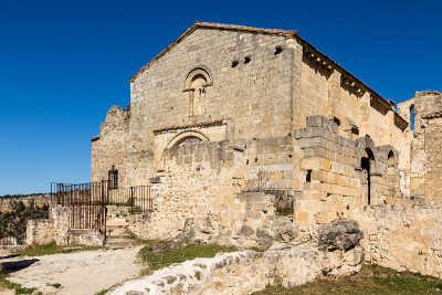 圣弗鲁托斯的Hermitage在Las Hoces del Duraton，受保护的自然公园塞戈维亚