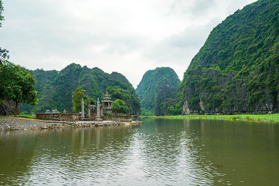 宁平的董安潭景观