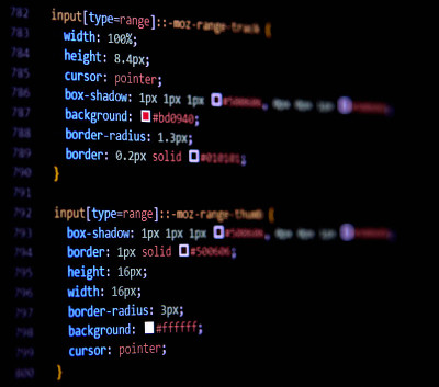现代CSS3级联样式表编程代码，用于HTML编码。