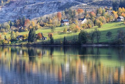 反映在Grundlsee