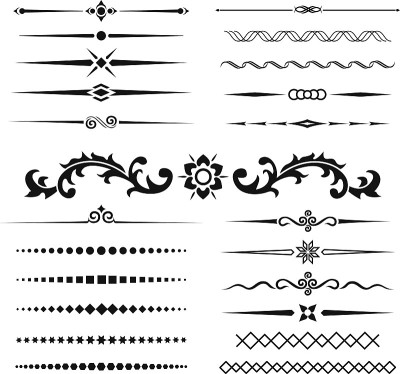 calligraphic design elements 4