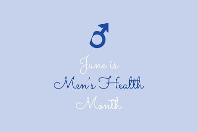 六月是男性健康月。6月开展良好的健康意识宣传活动。