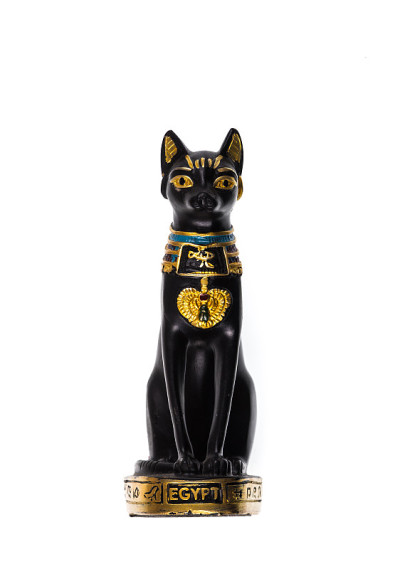 古埃及猫女神的小雕像