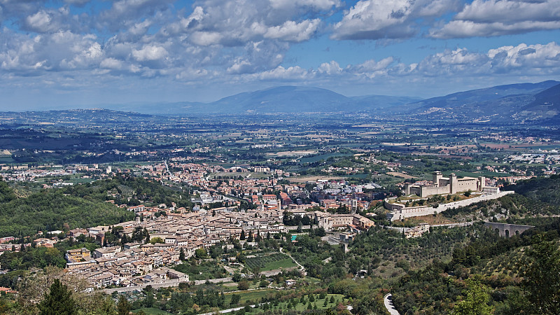 Spoleto,全景