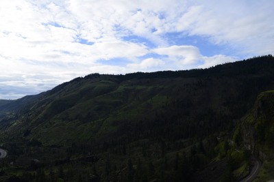 位于哥伦比亚河峡谷国家风景名胜区的罗威纳山脊