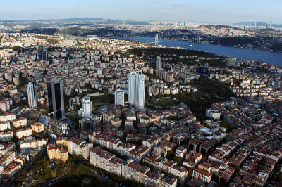 İstanbul从空中