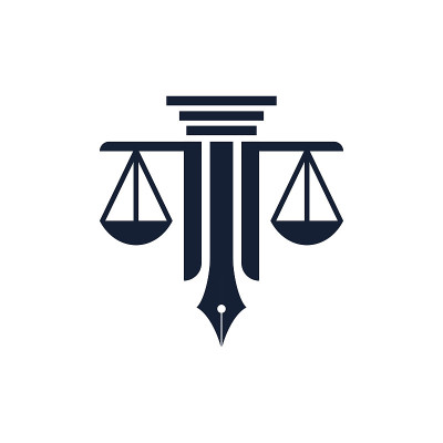 律师法律图标设计模板矢量孤立插图