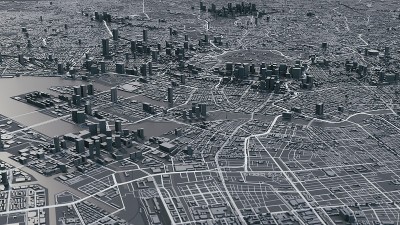 东京城市三维地图