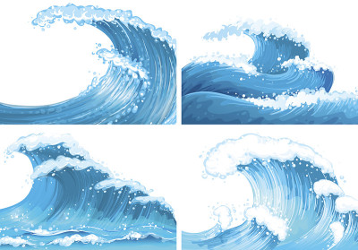 海浪四景