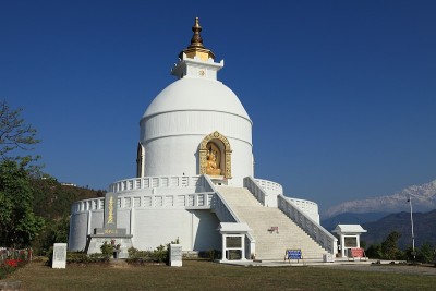 尼泊尔的世界和平塔