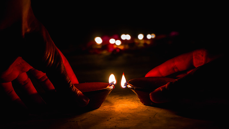 排灯节(Diwali Diya，油灯)也被称为天后