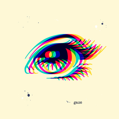 摘要女性的眼睛
