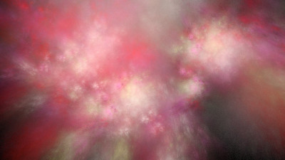 完美的星空。明亮的雾星系。
