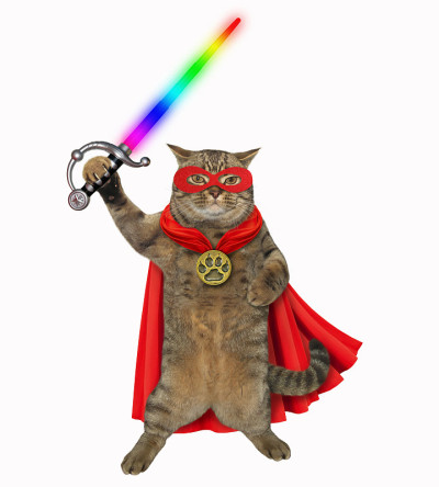 带着剑的猫超级英雄2