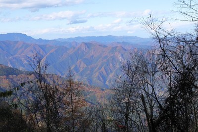 日本，秩父山顶风光