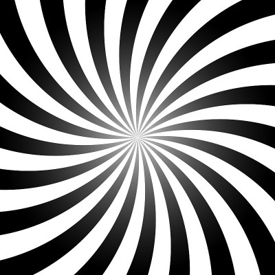 Radial sunburst background black and white