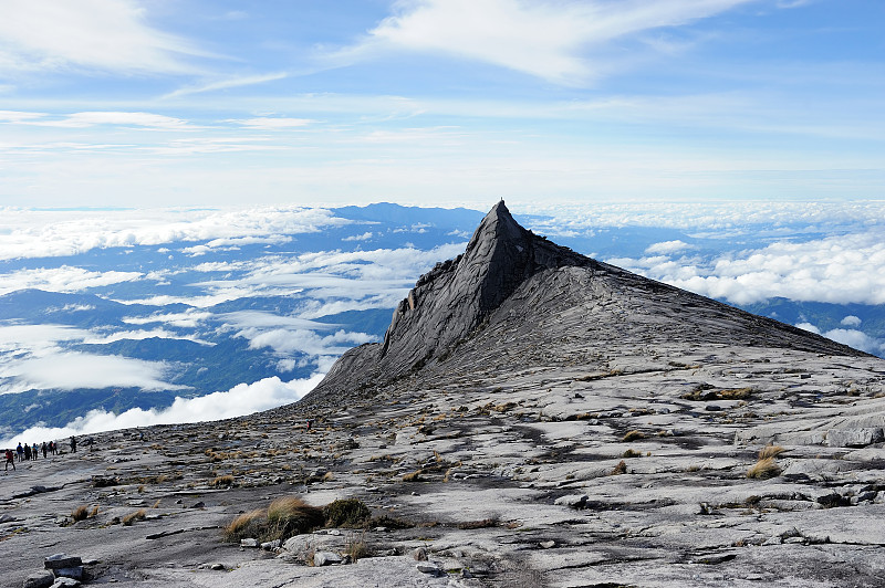 基纳巴卢山的山顶