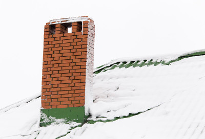 屋顶上的雪