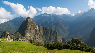 马丘比丘的Huaynapicchu山