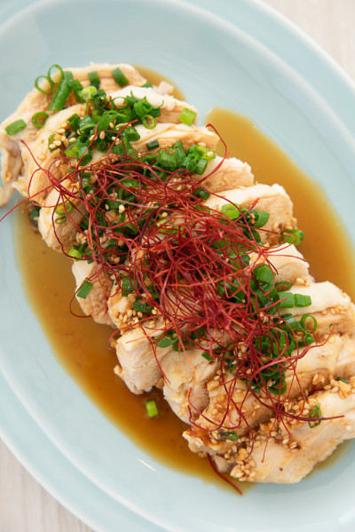 中国菜，辣酱鸡