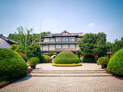 古山岛公园小径，位于杭州西湖