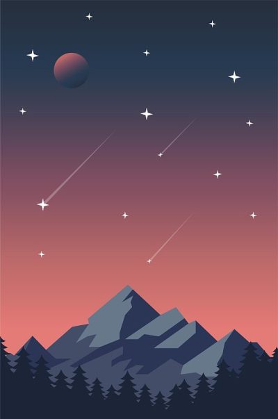 流星。