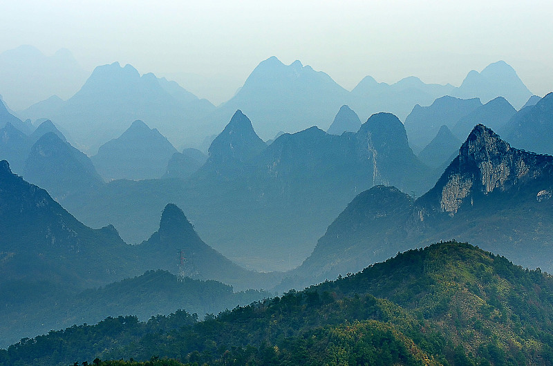 中国桂林瑶山