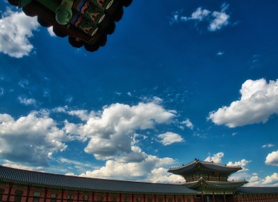 韩国传统宫殿景福宫