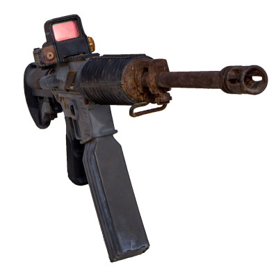 生锈的 AR 15
