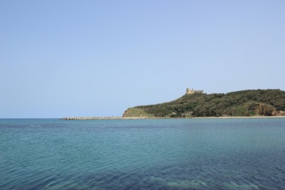 Tabarka堡垒，地中海，突尼斯