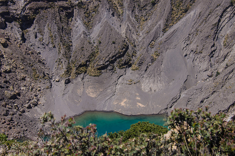 哥斯达黎加的伊拉祖火山