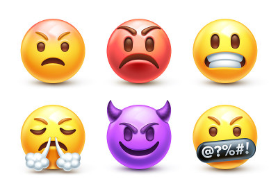 愤怒emoji