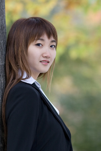 快乐的女孩