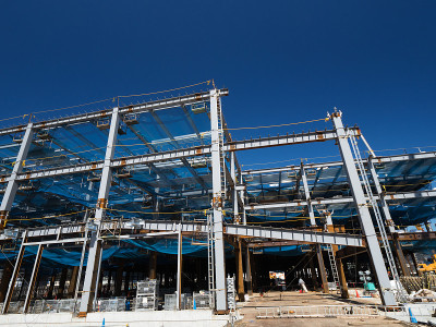 建筑施工现场