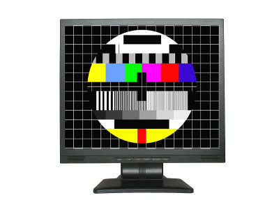 带测试屏幕的隔离LCD