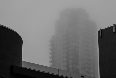 多雾的早晨