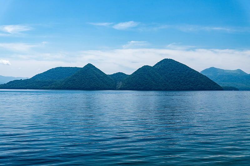 北海道洞爷湖风光。