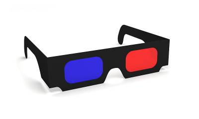 3D眼镜眼镜电影电影电视