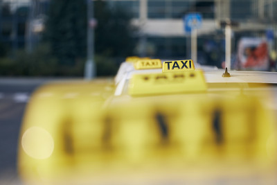 出租车在等乘客